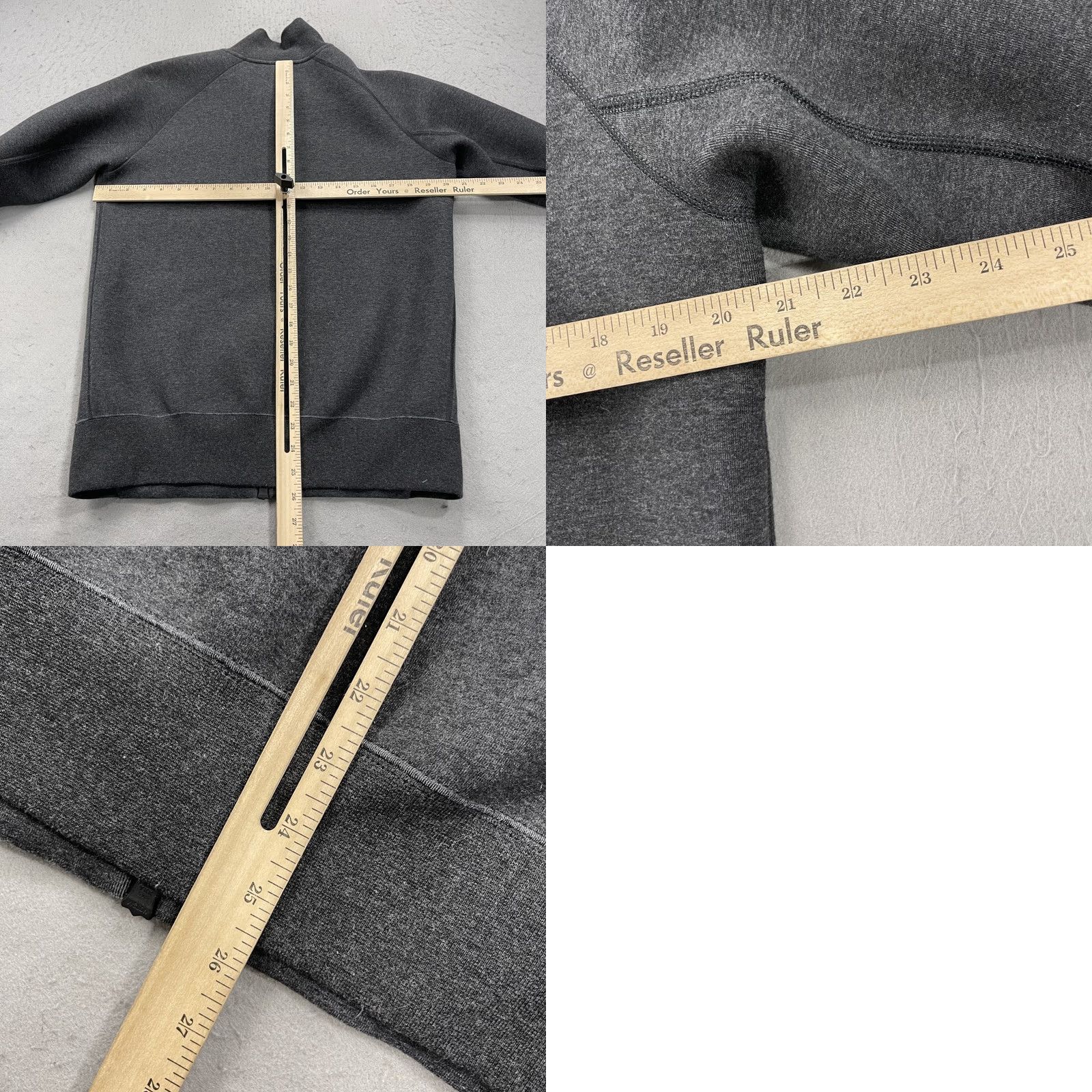 Nike Nike Tech Jacket Mens M Gray Full Zip NSW Sportswear Fleece Full Zip Gym Size US M / EU 48-50 / 2 - 8 Thumbnail