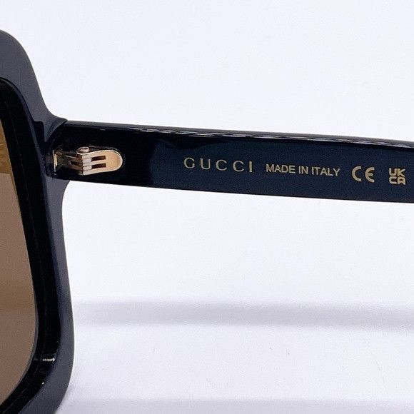 Gucci NEW GUCCI GG1241S 001 SQUARE OVERSIZED WOMEN SUNGLASSES GUCC Size ONE SIZE - 12 Thumbnail