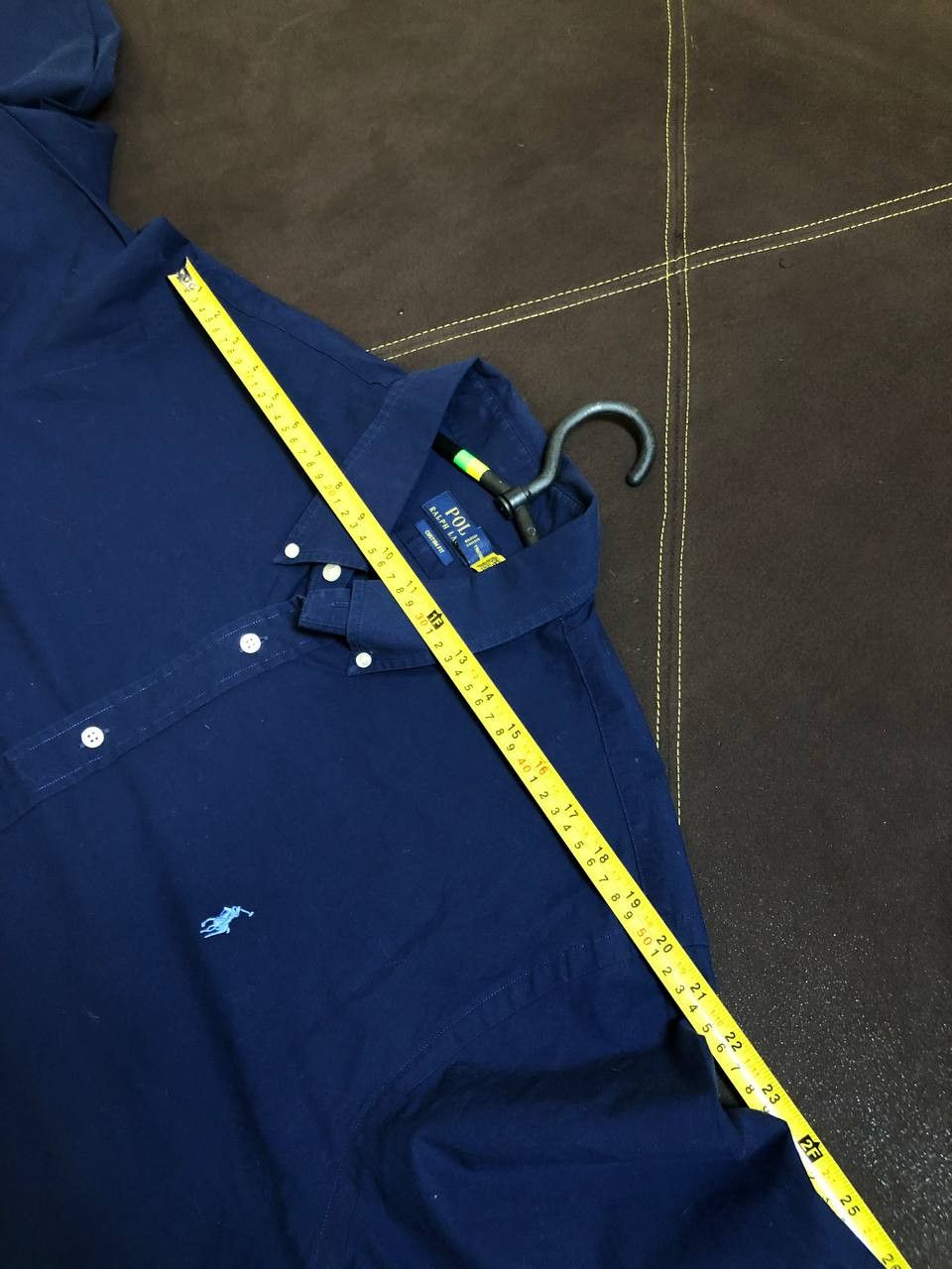 Polo Ralph Lauren Polo Ralph Lauren Long-Sleeve Oxford Sport Shirt Size US XXL / EU 58 / 5 - 10 Thumbnail
