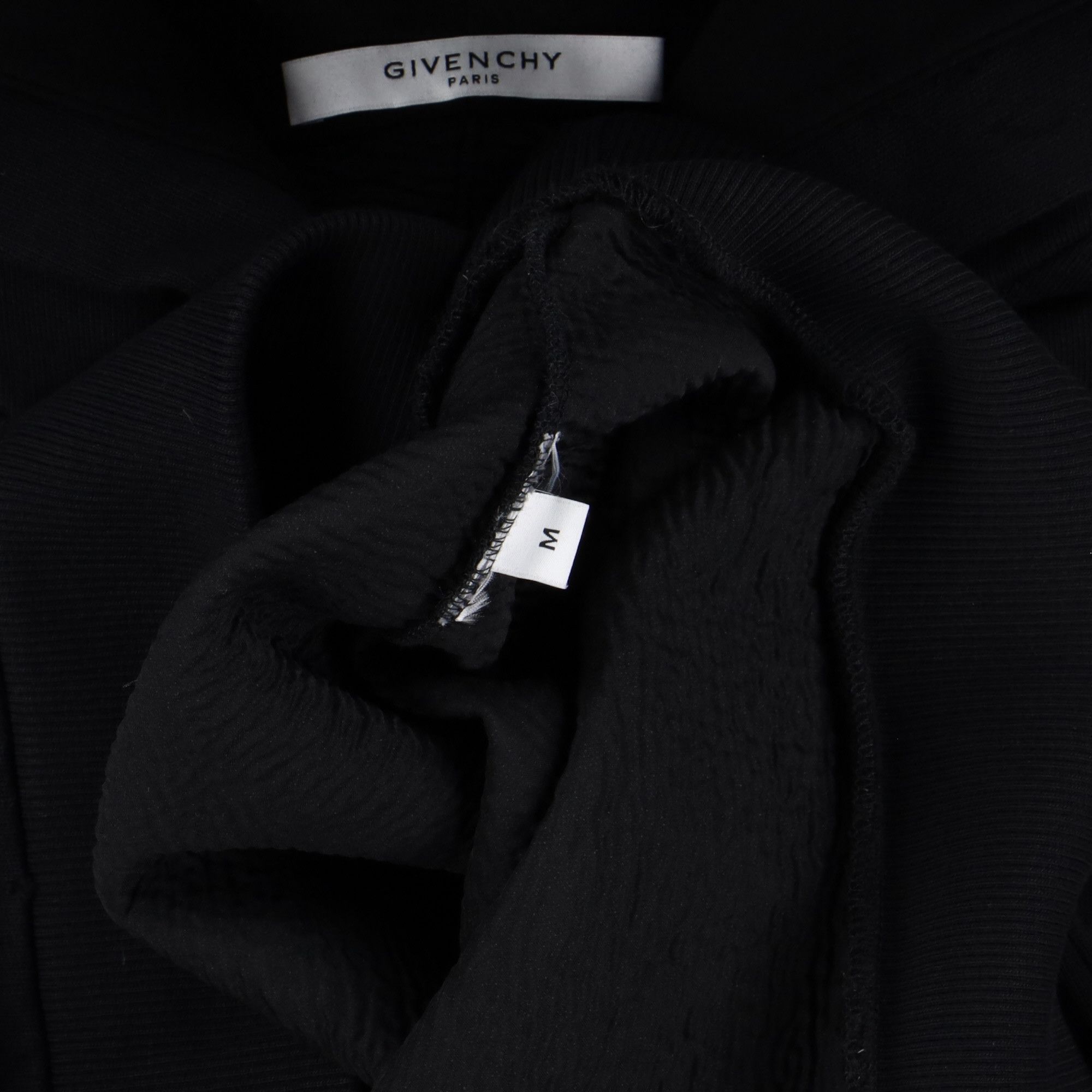 Givenchy Black Fuchsia Destroyed Logo Hoodie Size US M / EU 48-50 / 2 - 7 Thumbnail