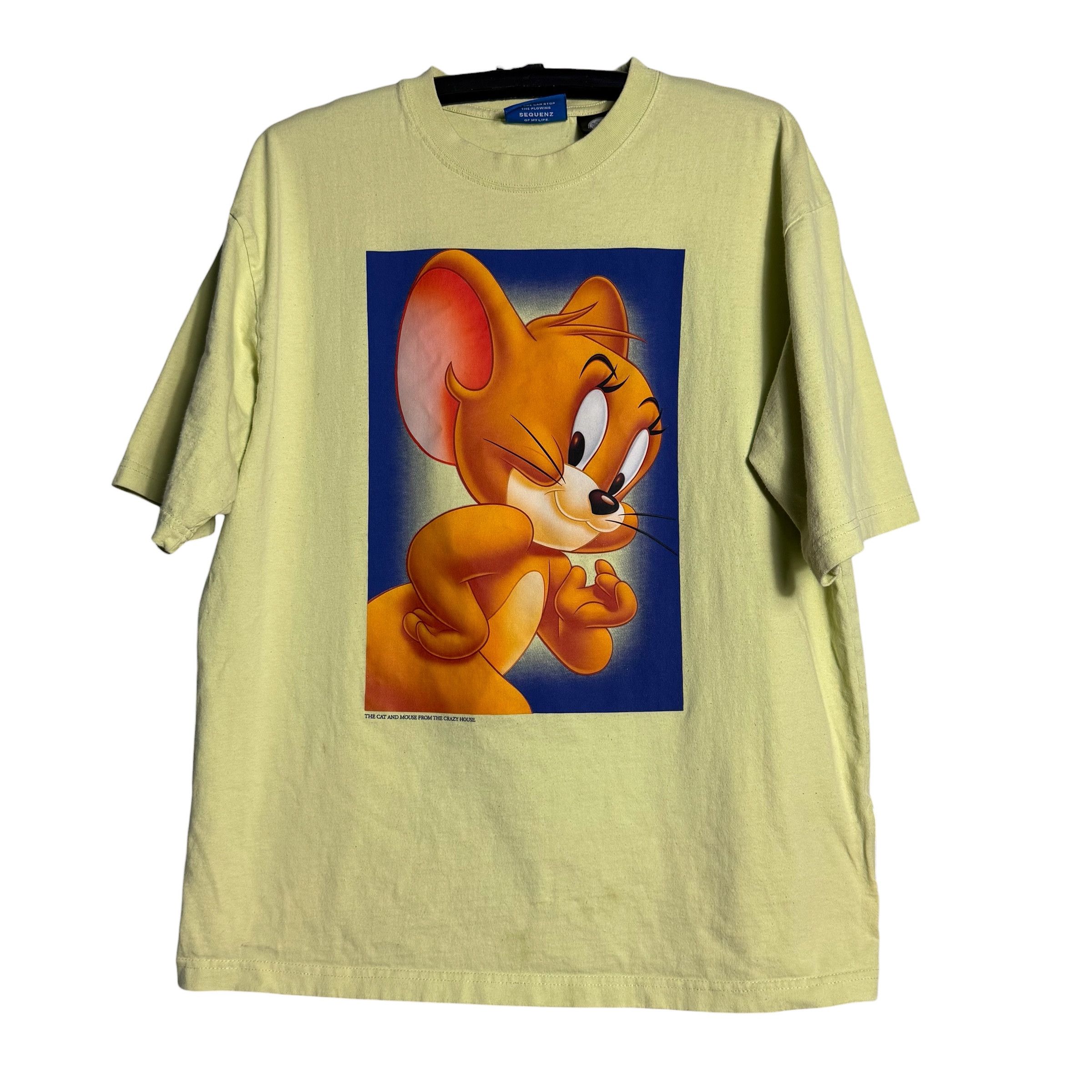 Cartoon Network 🔥RARE🔥Sequenz x Tom and Jerry Spellout T-shirt Size US XL / EU 56 / 4 - 1 Thumbnail