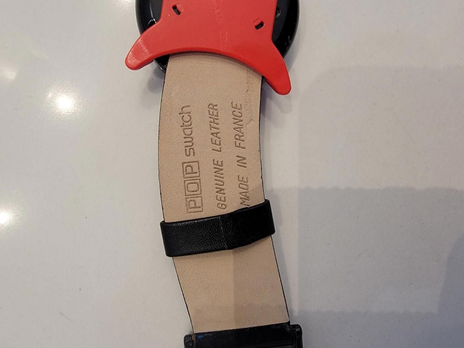 Swatch VTG 1995 Pop Swatch Watch BOO Hot Stuff PMB103 Halloween BOO Size ONE SIZE - 2 Thumbnail