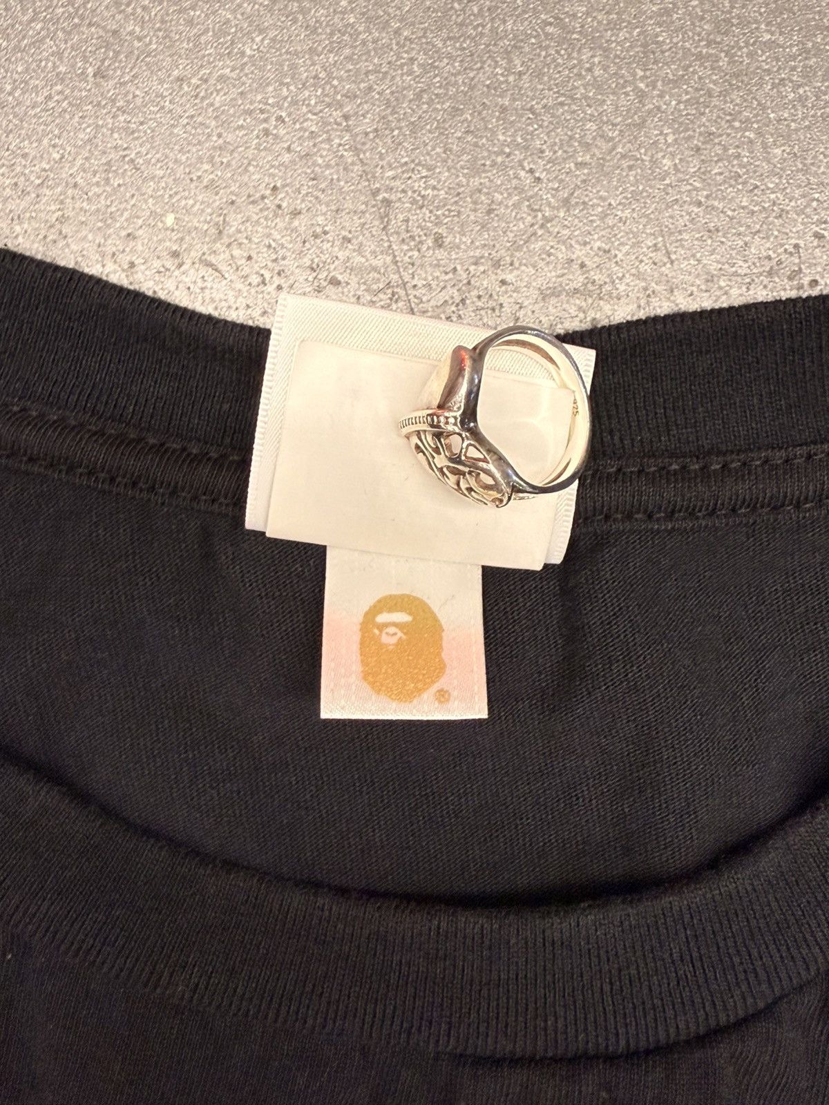 Bape SS21 Bape Glitter Big Ape Head Relaxed Fit Tee Size US XXL / EU 58 / 5 - 7 Thumbnail