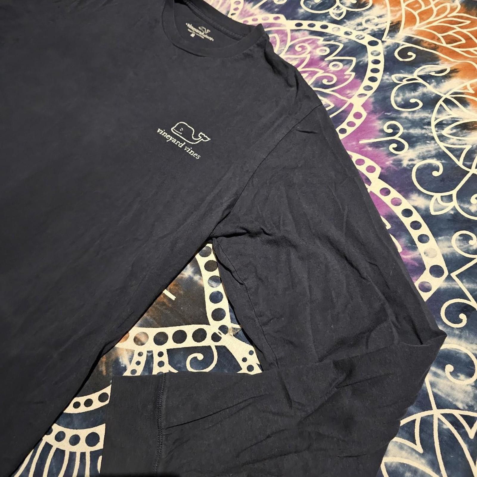 Vineyard Vines Vineyard Vines Red and Navy Christmas Long Sleeve Shirt Size US M / EU 48-50 / 2 - 3 Thumbnail