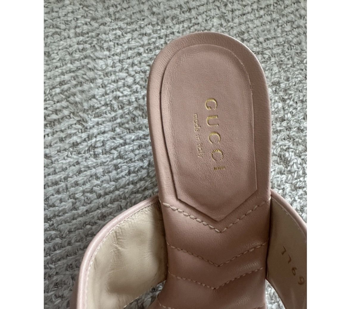 Gucci Gucci gg marmont sandals heels Size US 6 / IT 36 - 5 Thumbnail