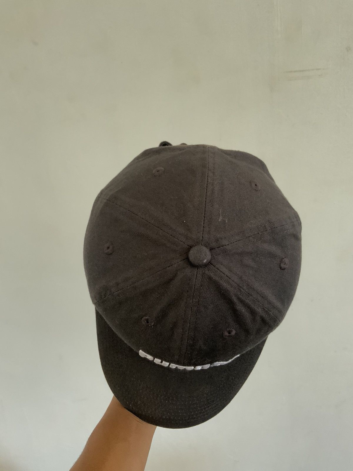 Puma Puma Spellout Embroidery Black Hat Size ONE SIZE - 6 Thumbnail