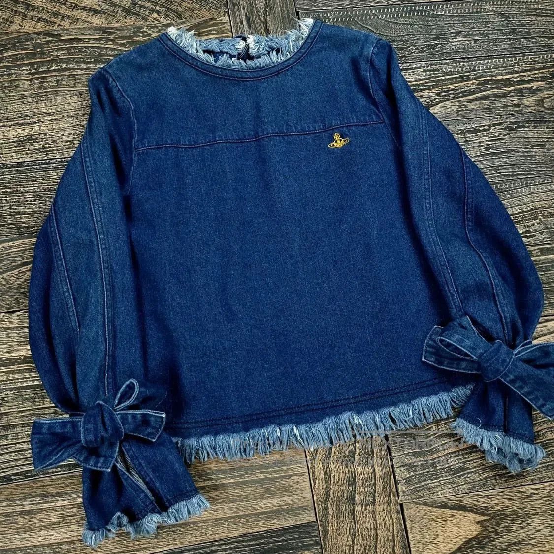 Vivienne Westwood Vivienne Westwood Deconstructed Denim Jacket. Size L / US 10 / IT 46 - 1 Thumbnail