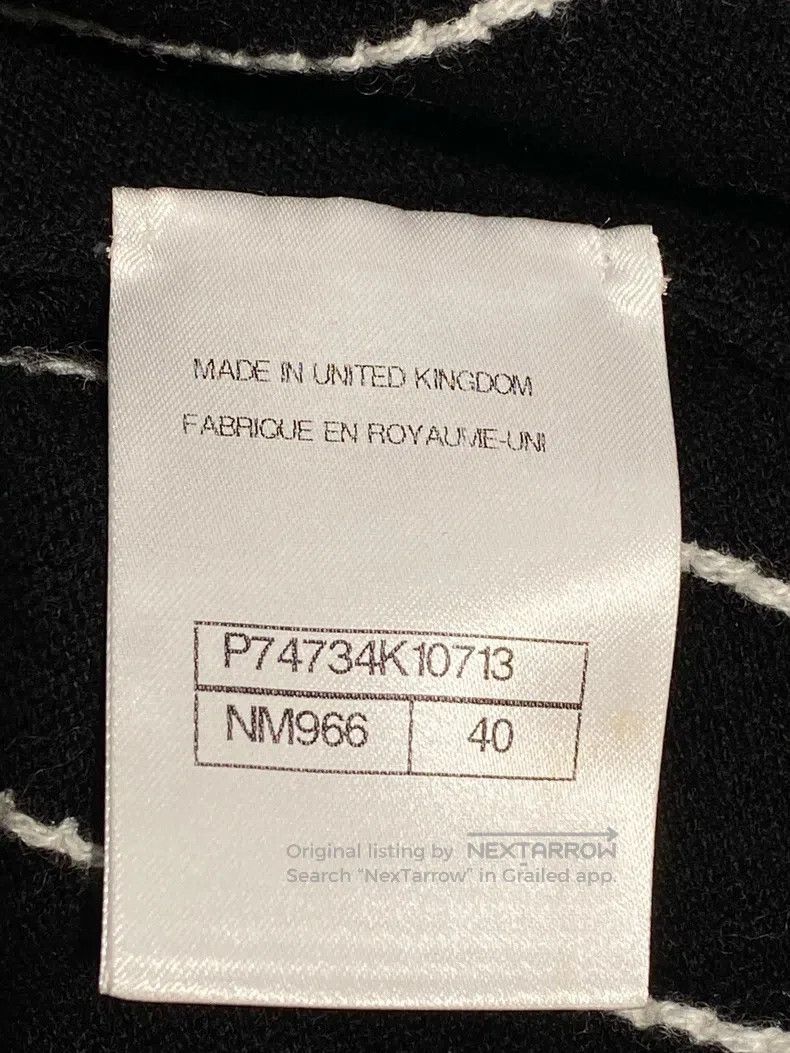 Chanel Chanel 23-year-old black striped cashmere sweater Size S / US 4 / IT 40 - 4 Thumbnail