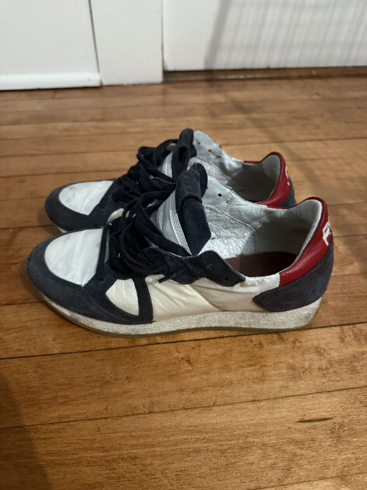 Philippe Model Phillipe Model PMP Sneakers Size EU 40 - Blue/White Size US 7 / EU 40 - 3 Thumbnail