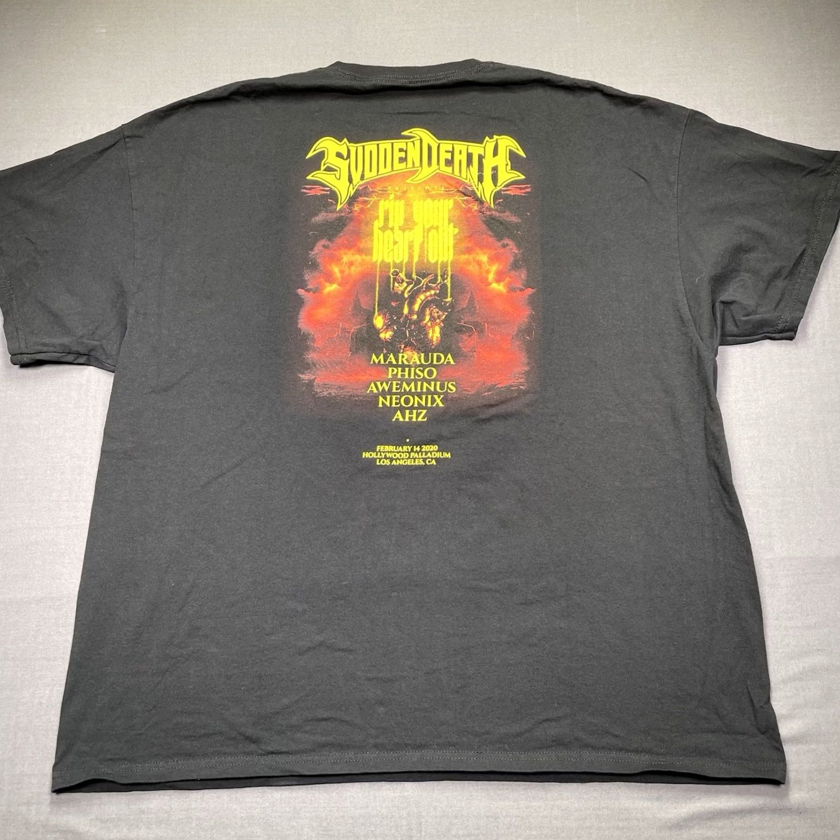 Palladium Sudden Death Shirt METAL T-Shirt Men 2XL Black Metal Palladium Hollywood Demonstrations? Size US XXL / EU 58 / 5 - 5 Thumbnail