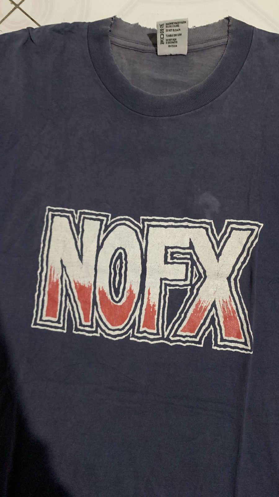Band Tees NOFX SUPER RARE VINTAGE TEE Size US L / EU 52-54 / 3 - 2 Thumbnail