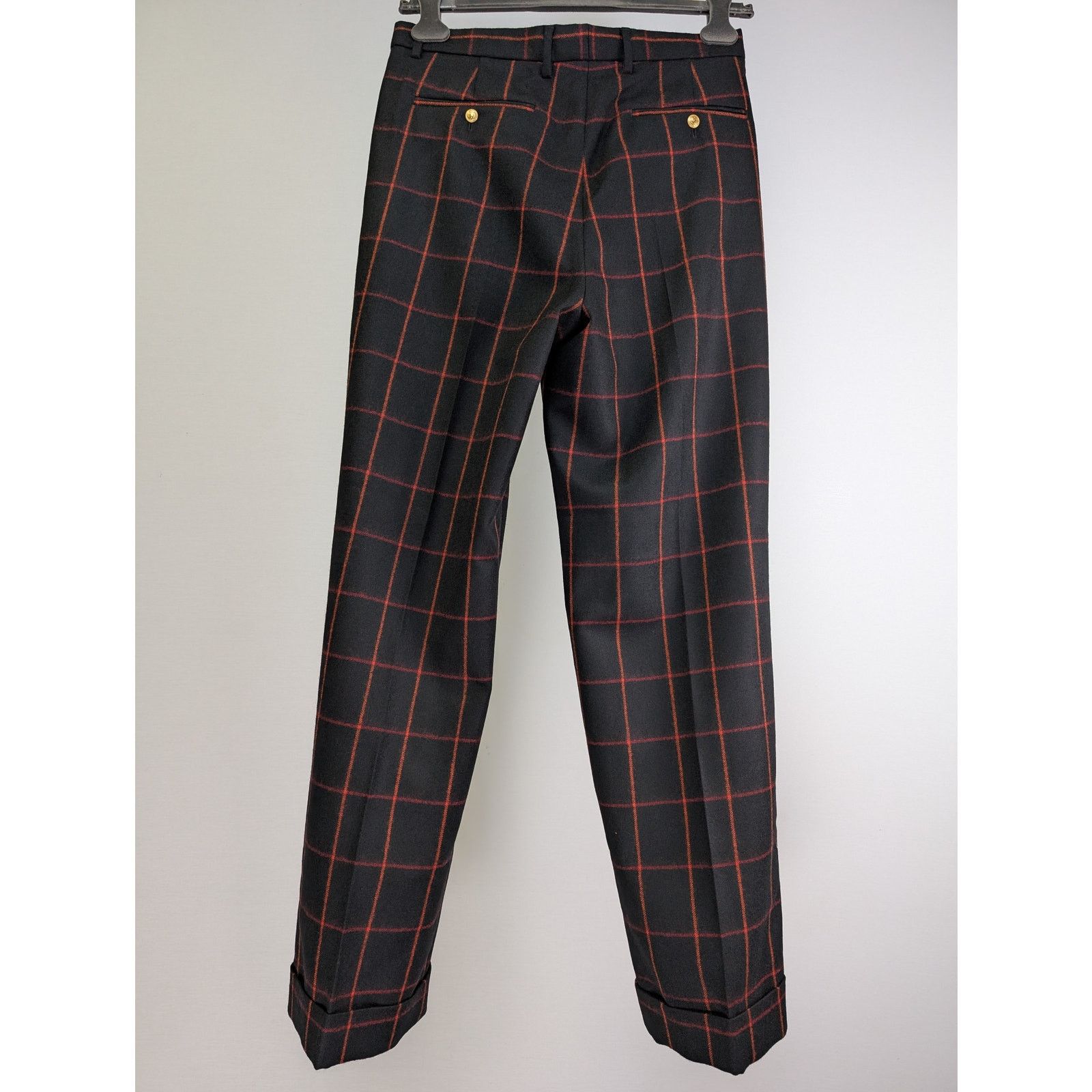 Gucci o1rshd1 Checked Dress Pant in Multicolor Size US 36 / EU 52 - 8 Thumbnail