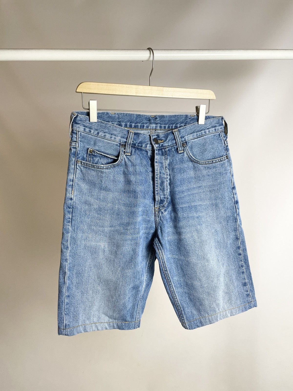Other VINTAGE 🤖 Carhartt Work in progress Jeans Shorts jorts Size US 30 / EU 46 - 10 Thumbnail