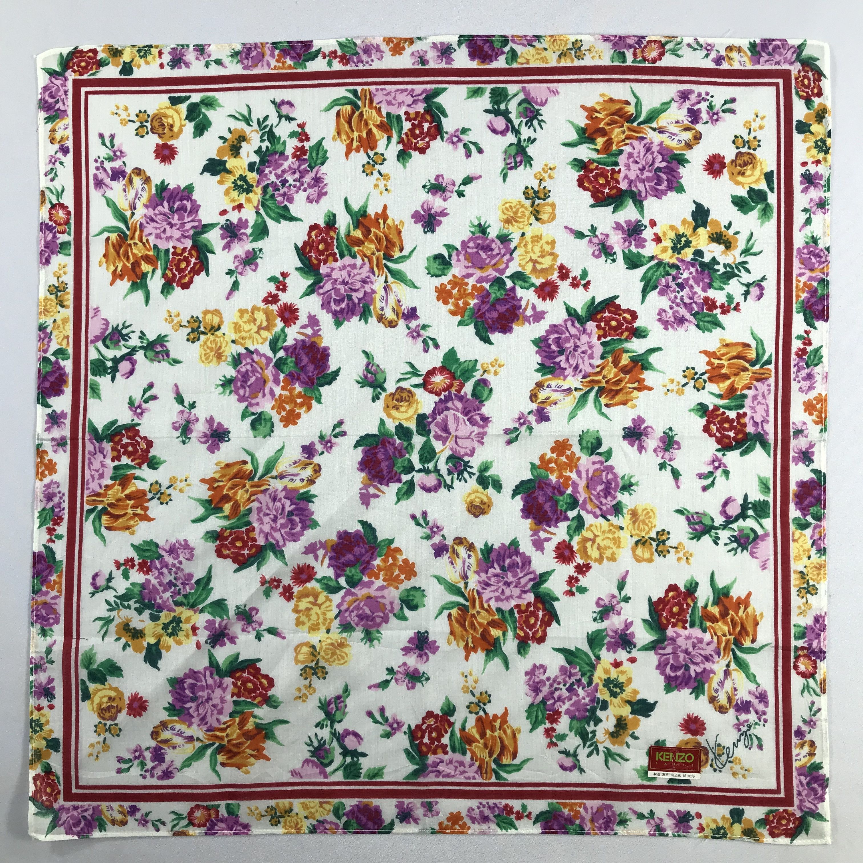 Kenzo Kenzo Handkerchief / Bandana / Neckerchief C552 Size ONE SIZE - 3 Thumbnail