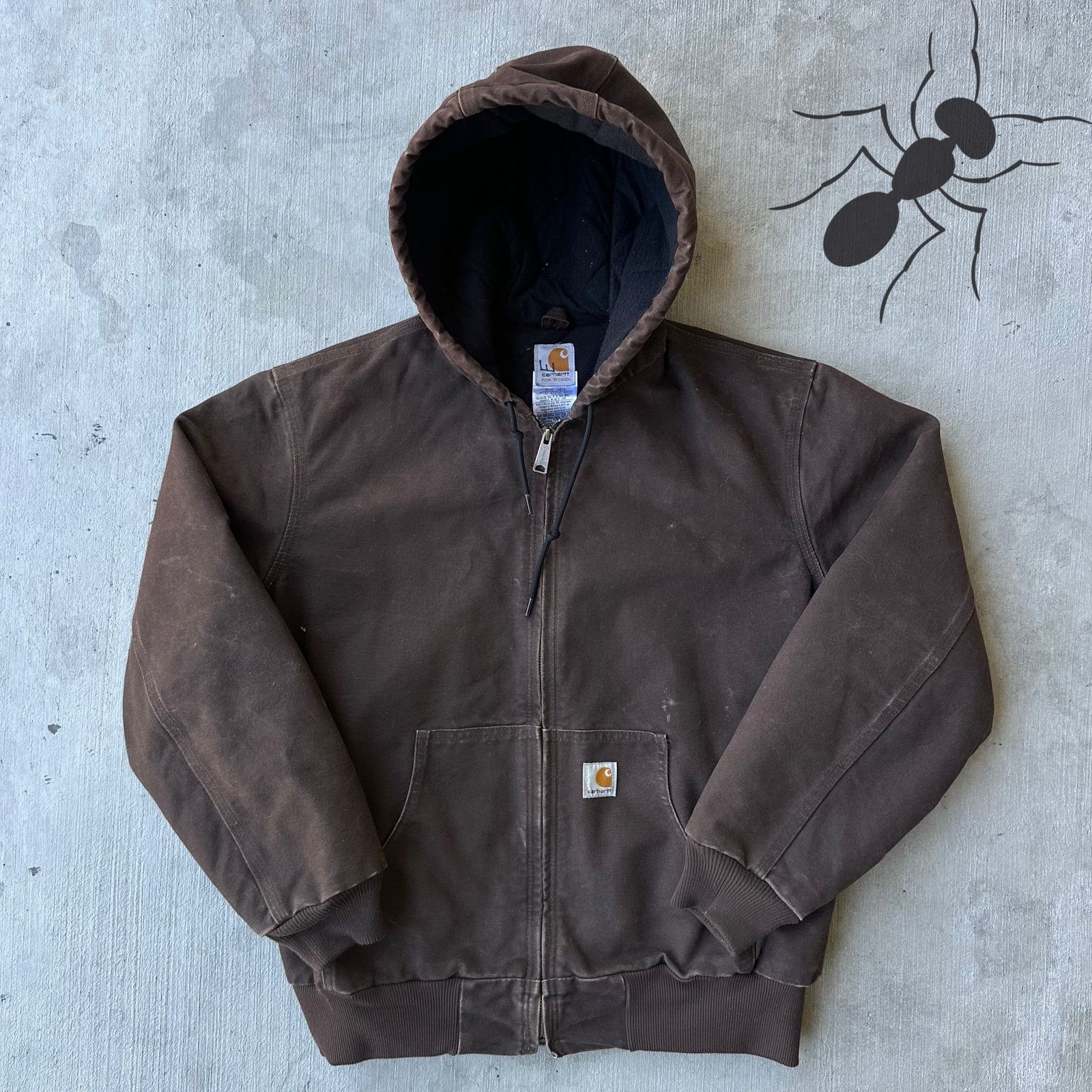 Carhartt × Carhartt Wip Carhartt J141 DKB Sherpa-Lined Hooded