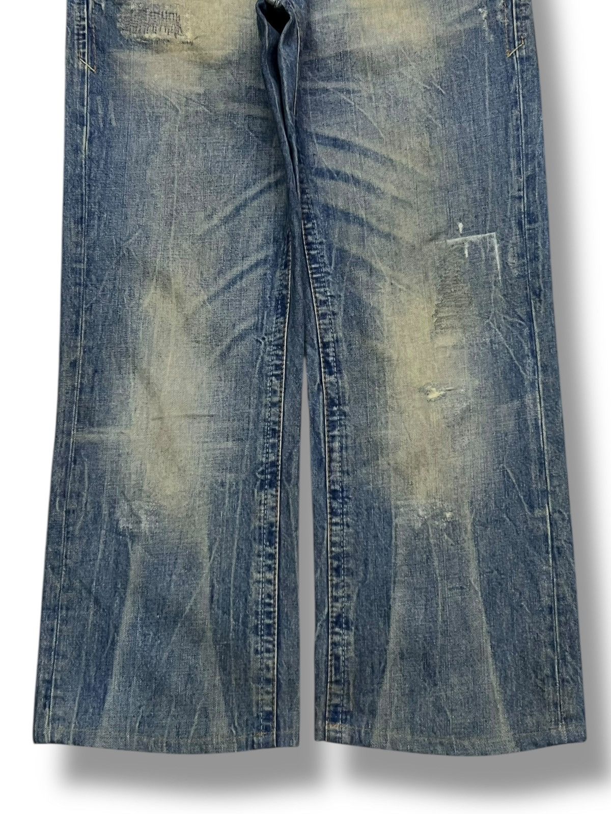 Tommy Hilfiger Baggy Vintage Tommy Hilfiger Denim Gage - Faded Mud Wash Size US 31 - 6 Thumbnail