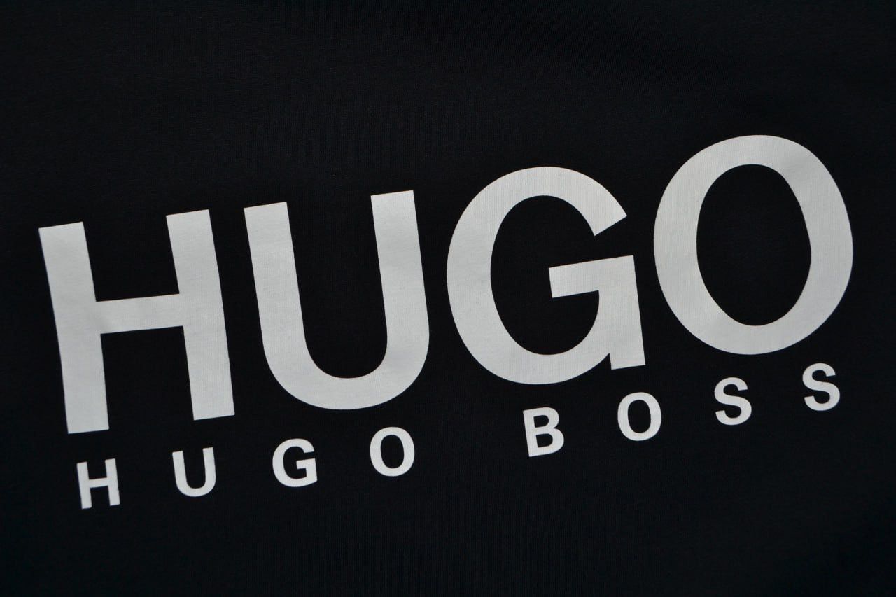 Hugo Boss Hugo Boss T-shirt big logo black size M Size US M / EU 48-50 / 2 - 4 Thumbnail