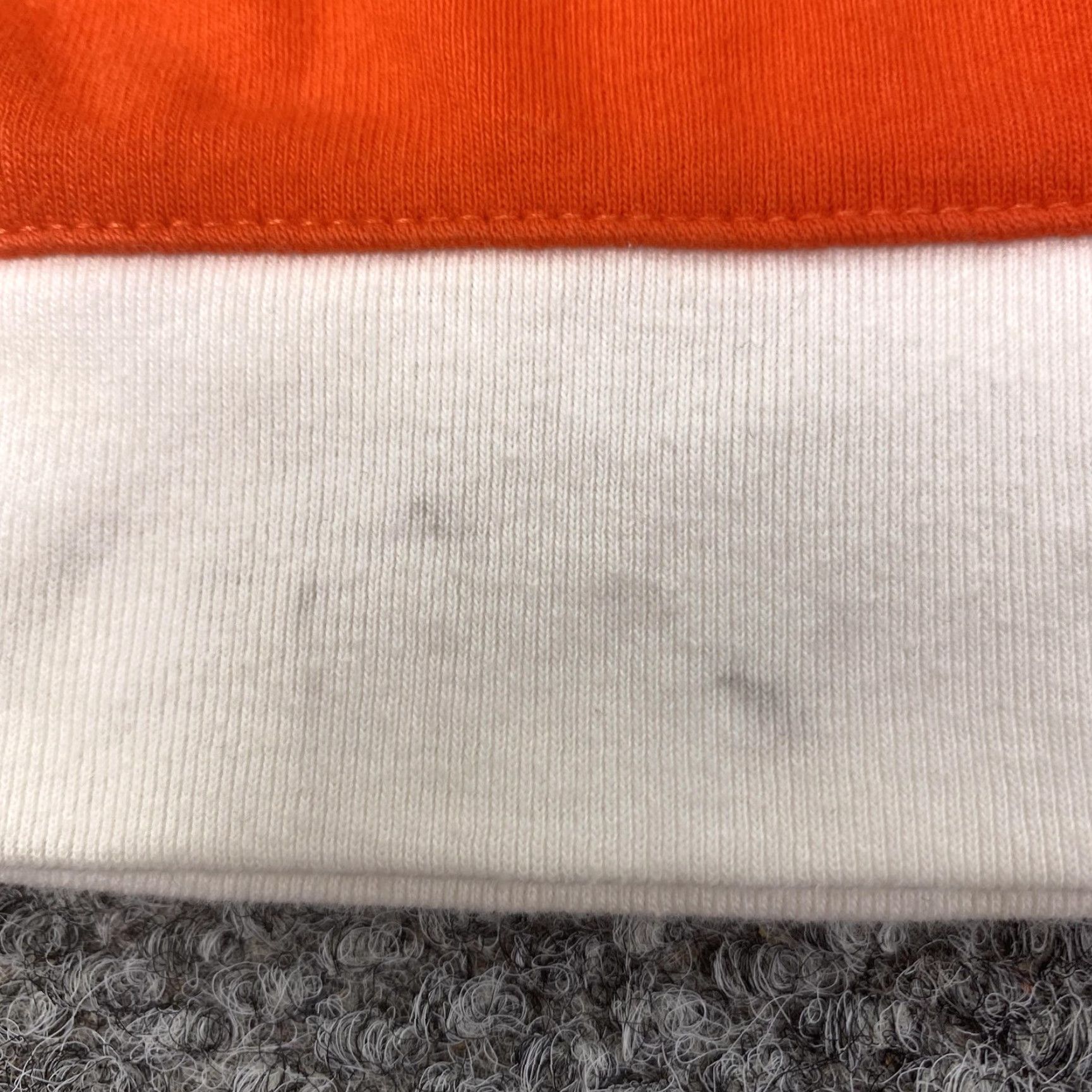 Vintage VINTAGE Sportelle Shirt Womens M Orange White Bow Scoop Neck 3/4 Sleeve Cotton Size M / US 6-8 / IT 42-44 - 5 Thumbnail