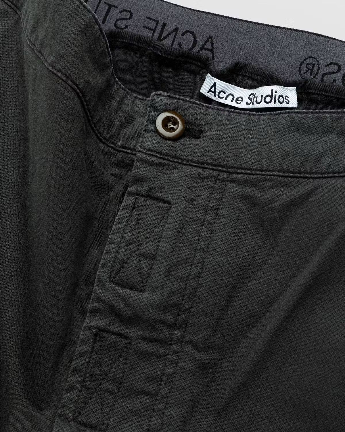 Acne Studios Acne Studios Chevron 6 Pocket Cargo Pants Washed Anthracite Size US 34 / EU 50 - 5 Thumbnail