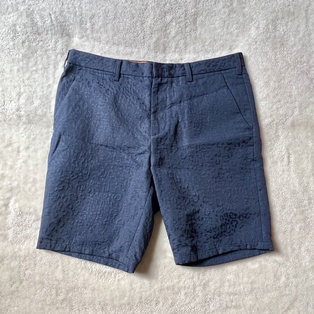 Fred Perry × Raf Simons RAF Simons x Fred Perry Tonal Leopard Slim Fit Short Size US 32 / EU 48 - 1 Thumbnail