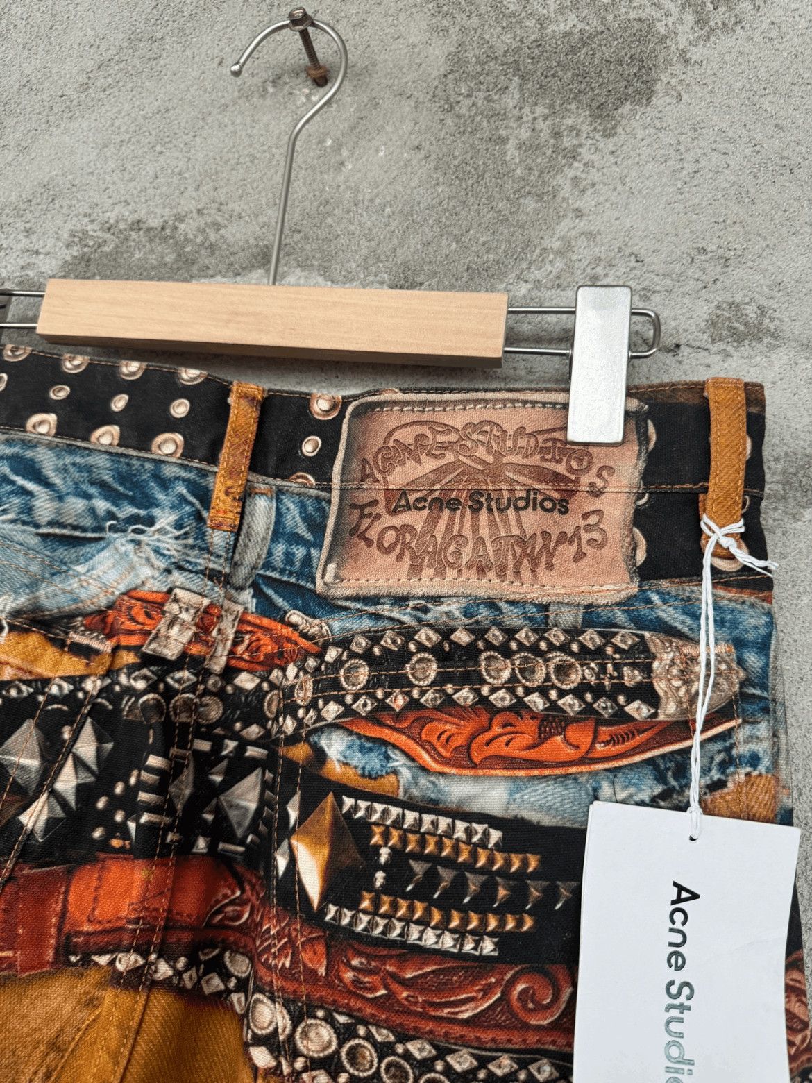 Acne Studios Acne Studios 25SS 2006M Digital Print Denim-2505 Size US 30 / EU 46 - 4 Thumbnail