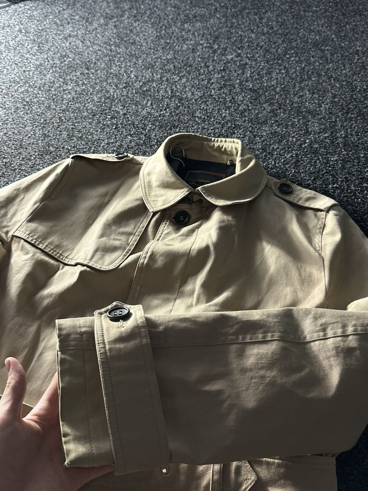 Burberry × Vintage RARE❗️Thomas Burberry vintage trench coat Nova check Size US M / EU 48-50 / 2 - 7 Thumbnail