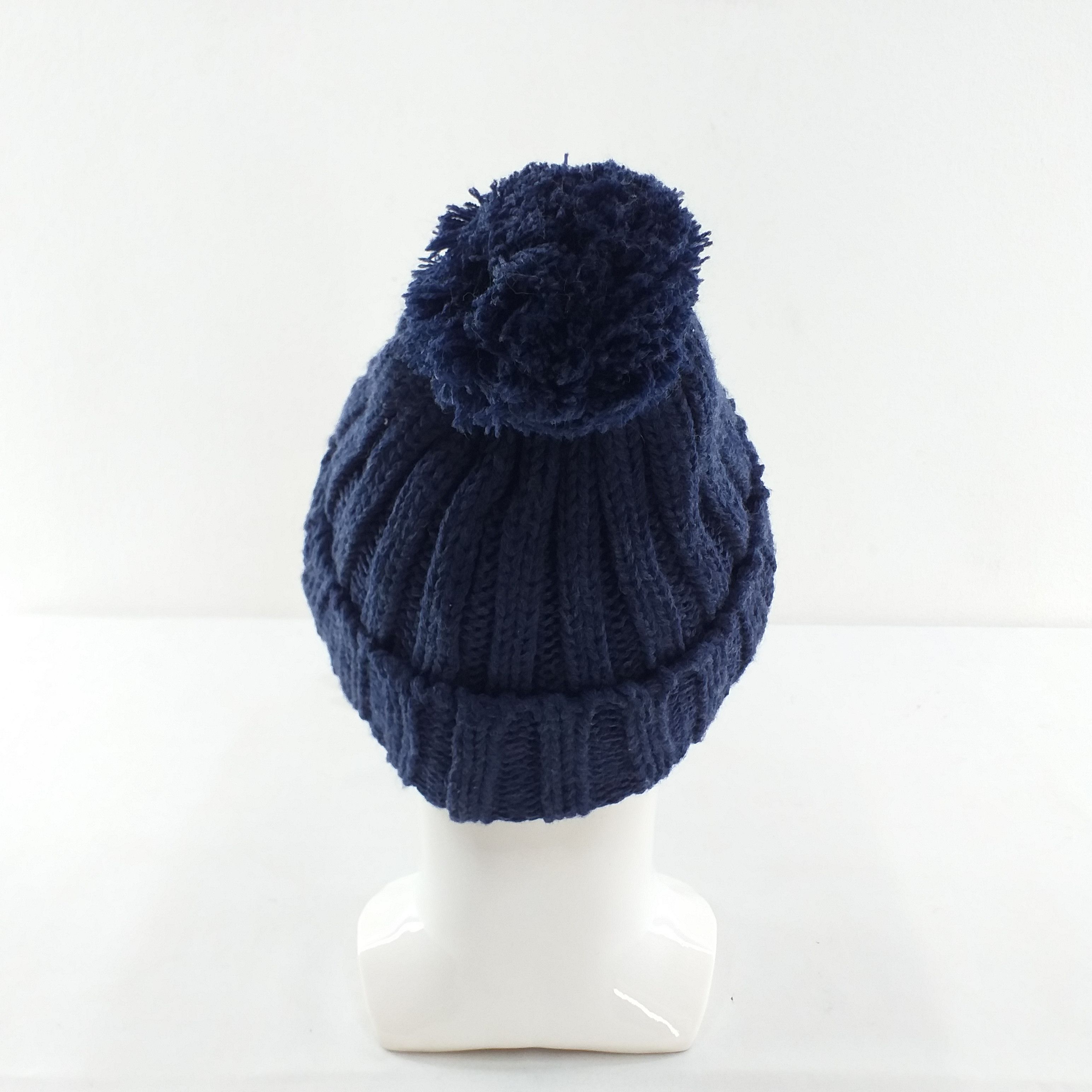 Japanese Brand Harris Tweed Plain Snow Cap Hat Beanie -BN095 Size ONE SIZE - 2 Thumbnail