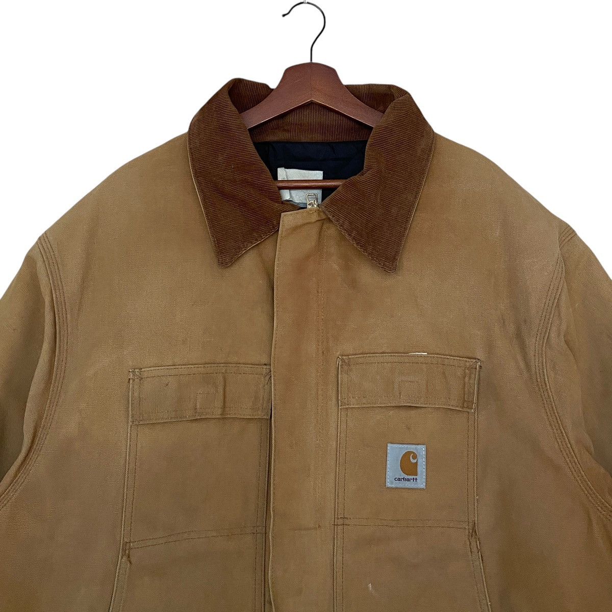 Carhartt × Vintage Vintage Brand Carhartt Detroit Jacket 1990s Size US L / EU 52-54 / 3 - 7 Thumbnail
