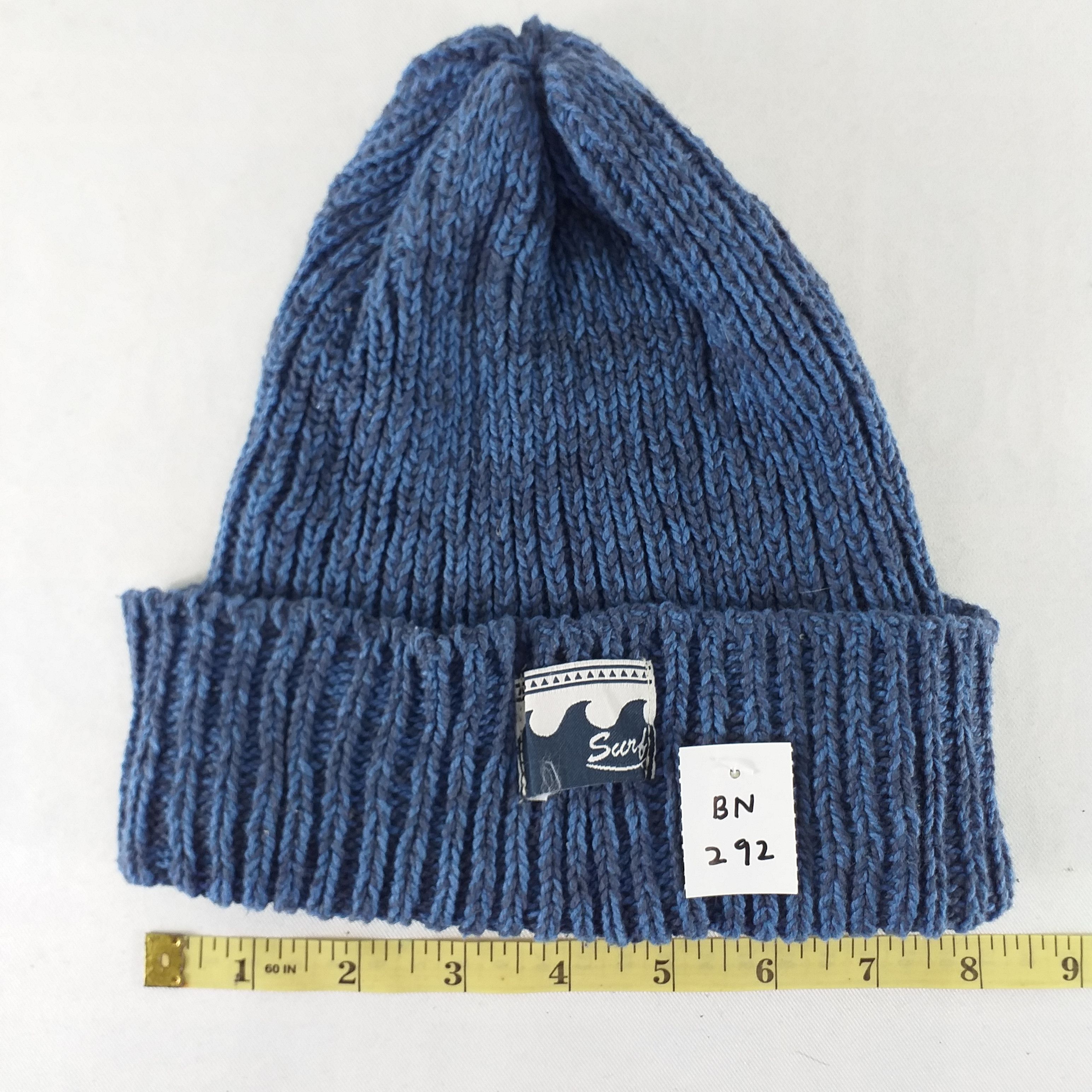Japanese Brand Surf Style Plain Snow Cap Hat Beanie -BN292 Size ONE SIZE - 3 Thumbnail