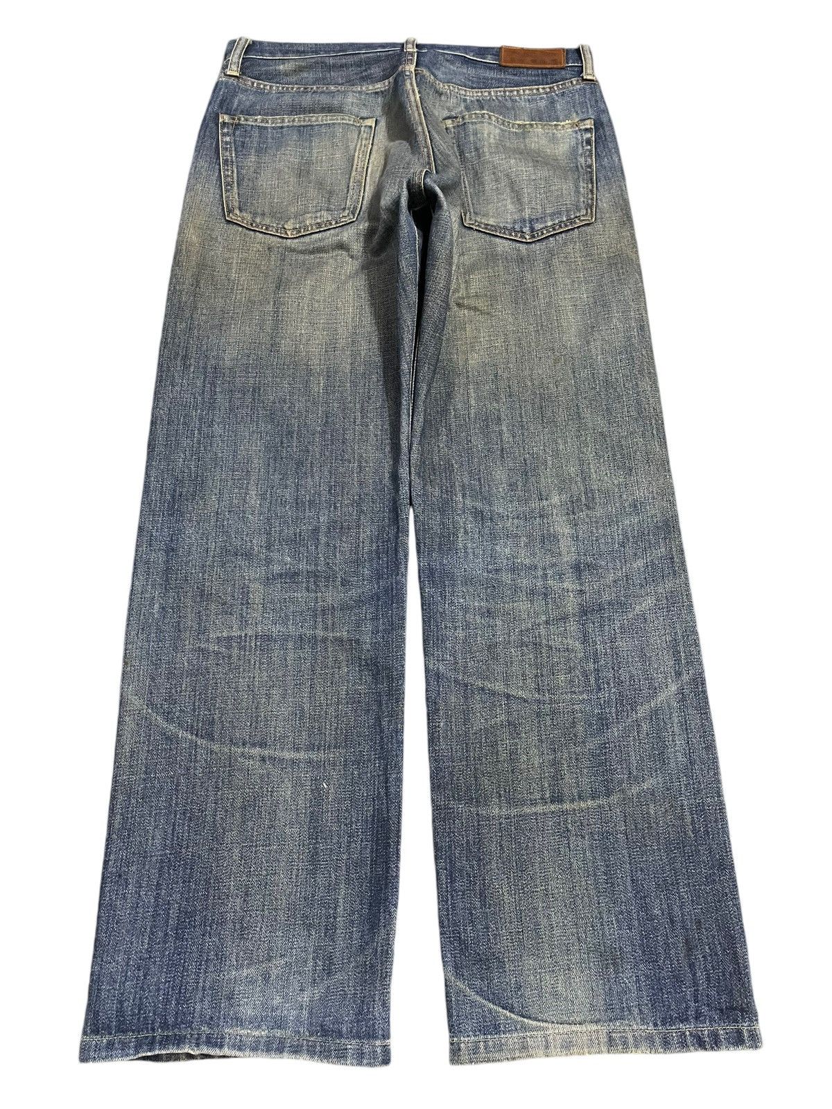 Uniqlo Vintage Japanese Uniqlo Mud Wash Style Baggy Jeans Size US 31 - 2 Thumbnail