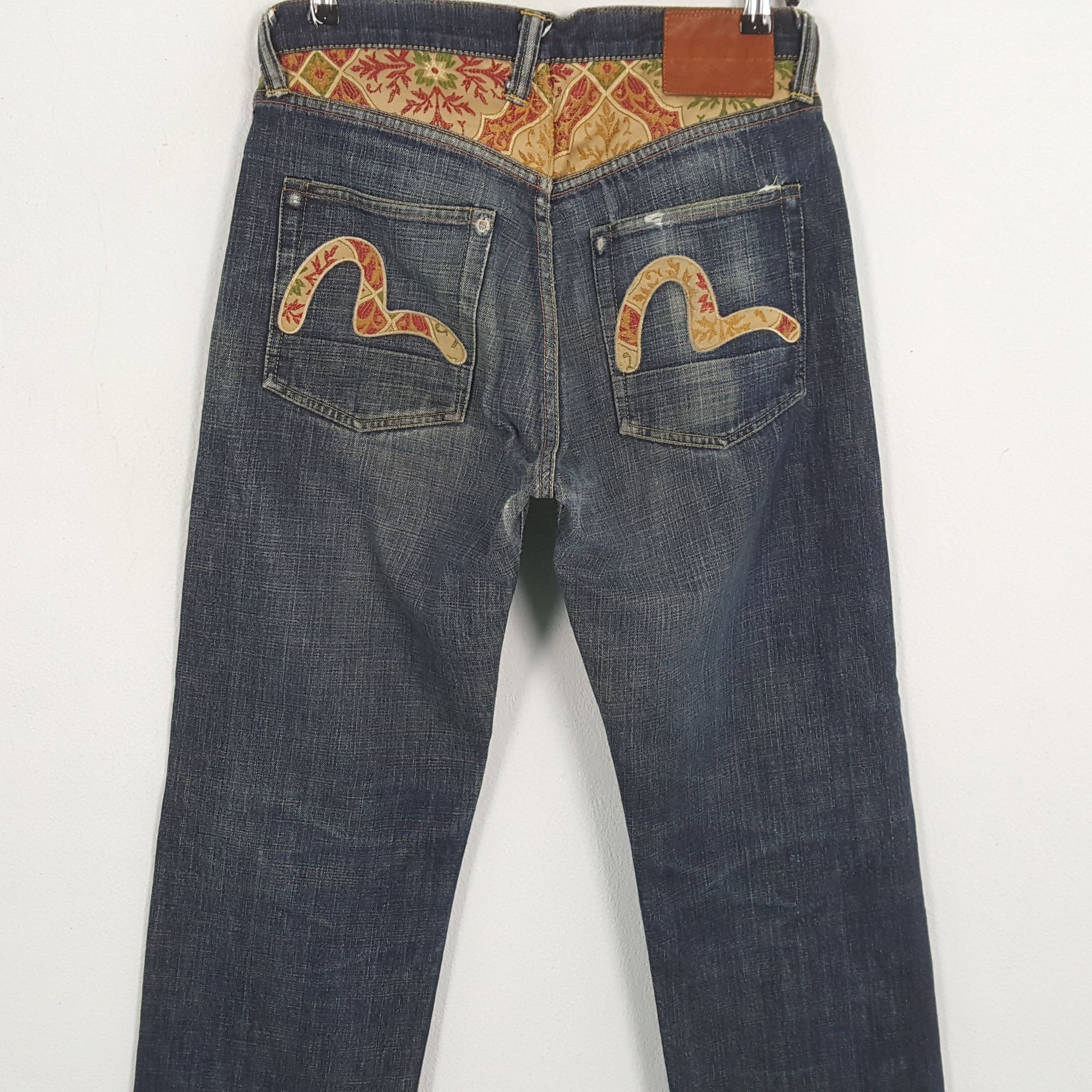 Evisu × Vintage EVISU Japanese Brand Streetwear Custom Daicock Jeans Size US 30 / EU 46 - 5 Thumbnail