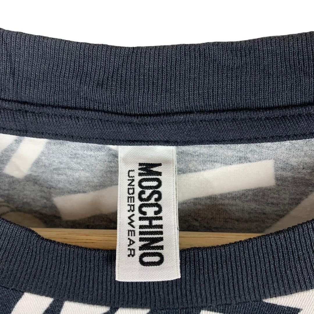 Moschino Moschino Underwear Allover Logo & Teddy Bear Print Tee Size US S / EU 44-46 / 1 - 3 Thumbnail