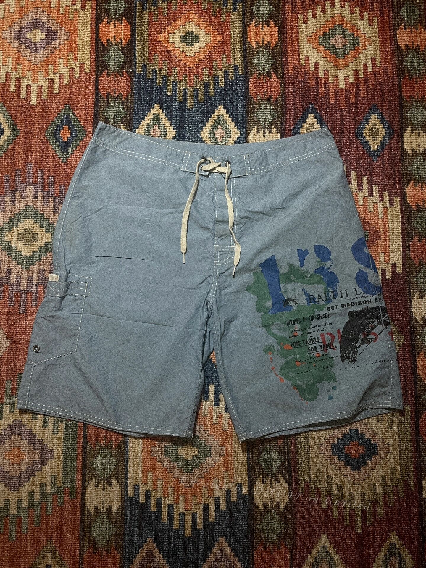 Polo Ralph Lauren Ralph Lauren Polo Fishing Shorts Size US 34 / EU 50 - 1 Thumbnail