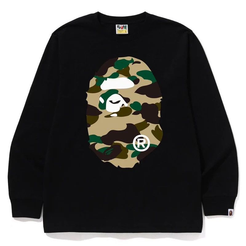 Bape Bape LS Tee Size ONE SIZE - 1 Thumbnail