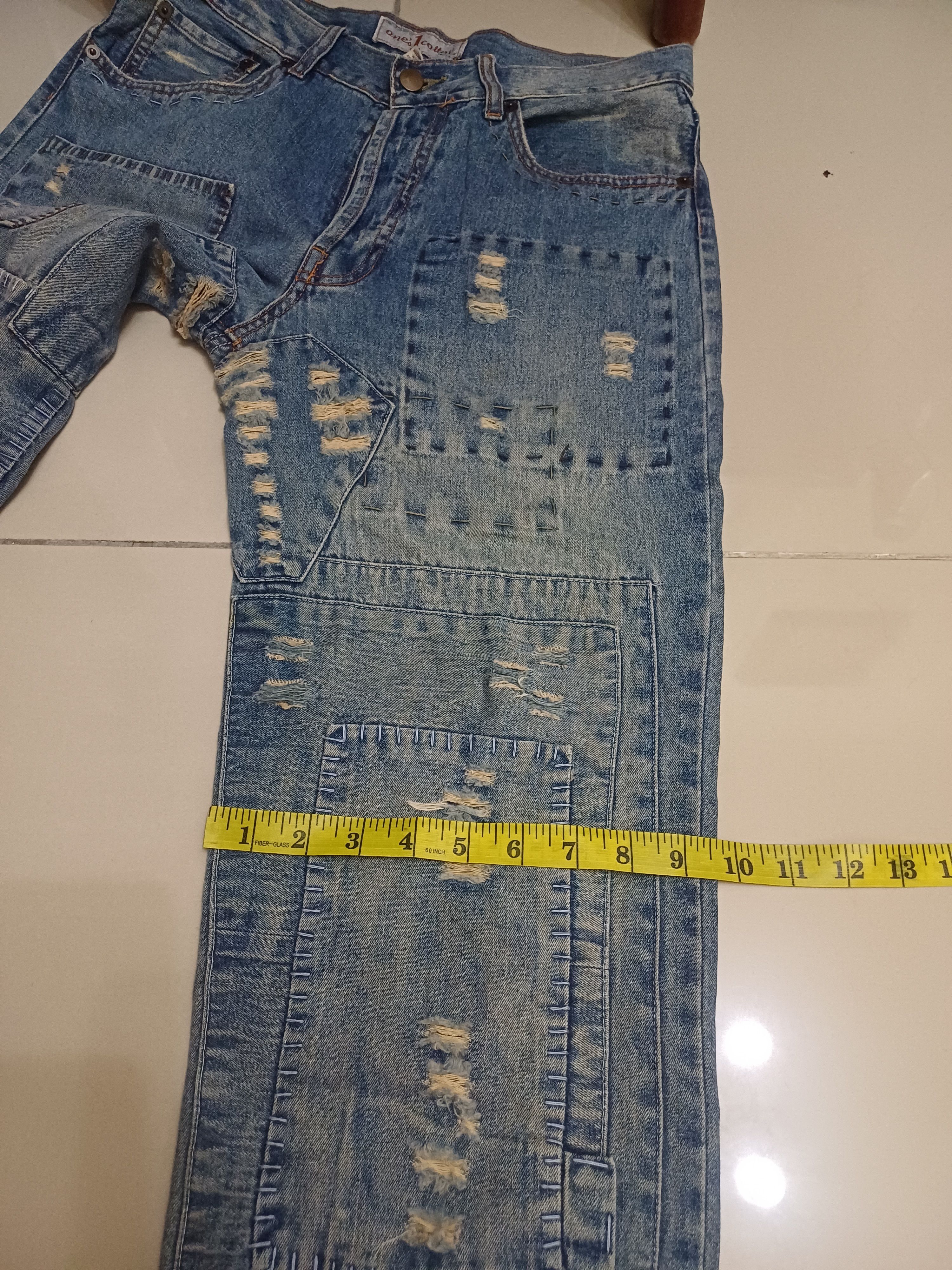 Other Sashiko Distressed design jeans... 🔥🔥🔥 Size US 30 / EU 46 - 19 Thumbnail