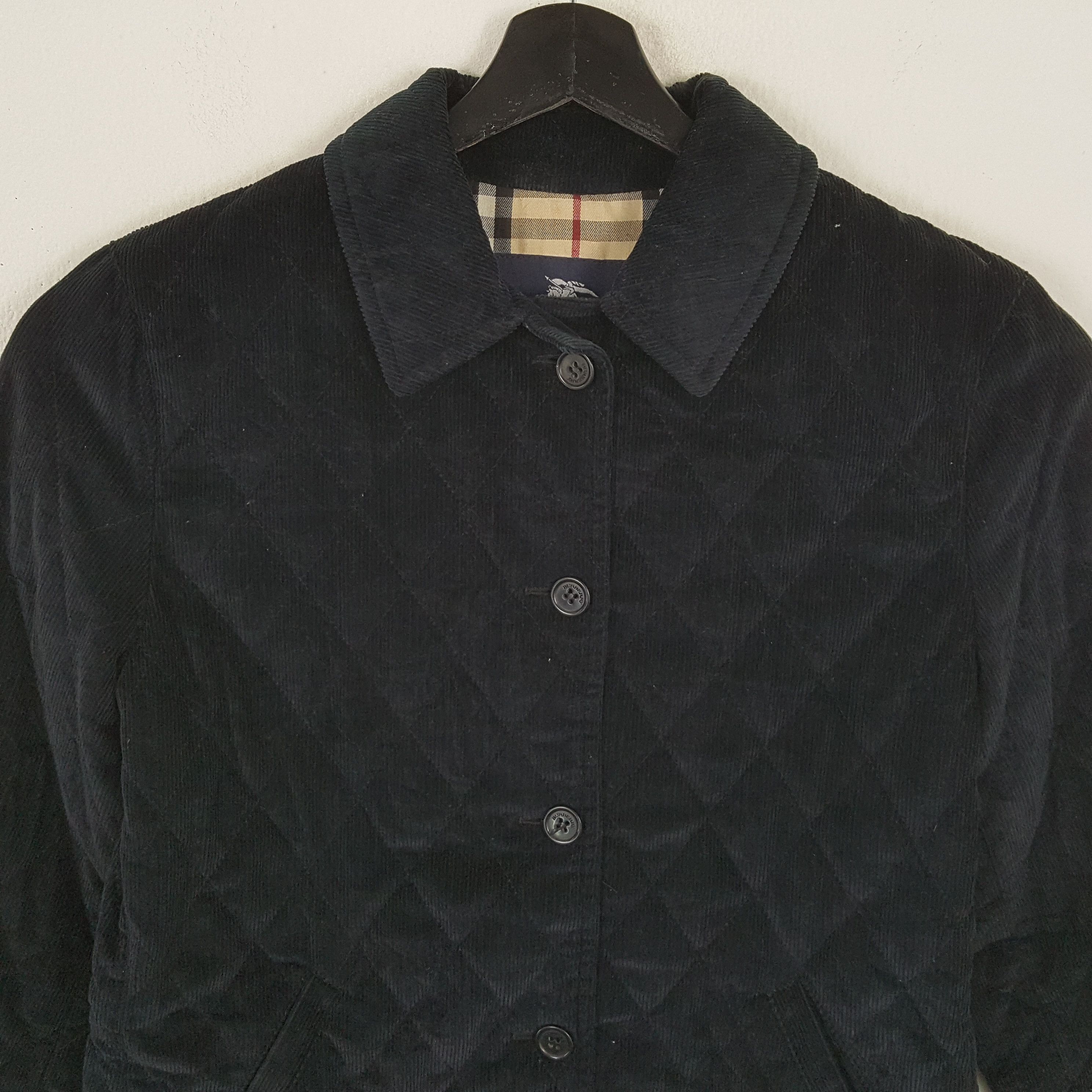 Burberry × Vintage BURBERRY LONDON Fashion Winter Style Custom Art Jacket Size US S / EU 44-46 / 1 - 4 Thumbnail