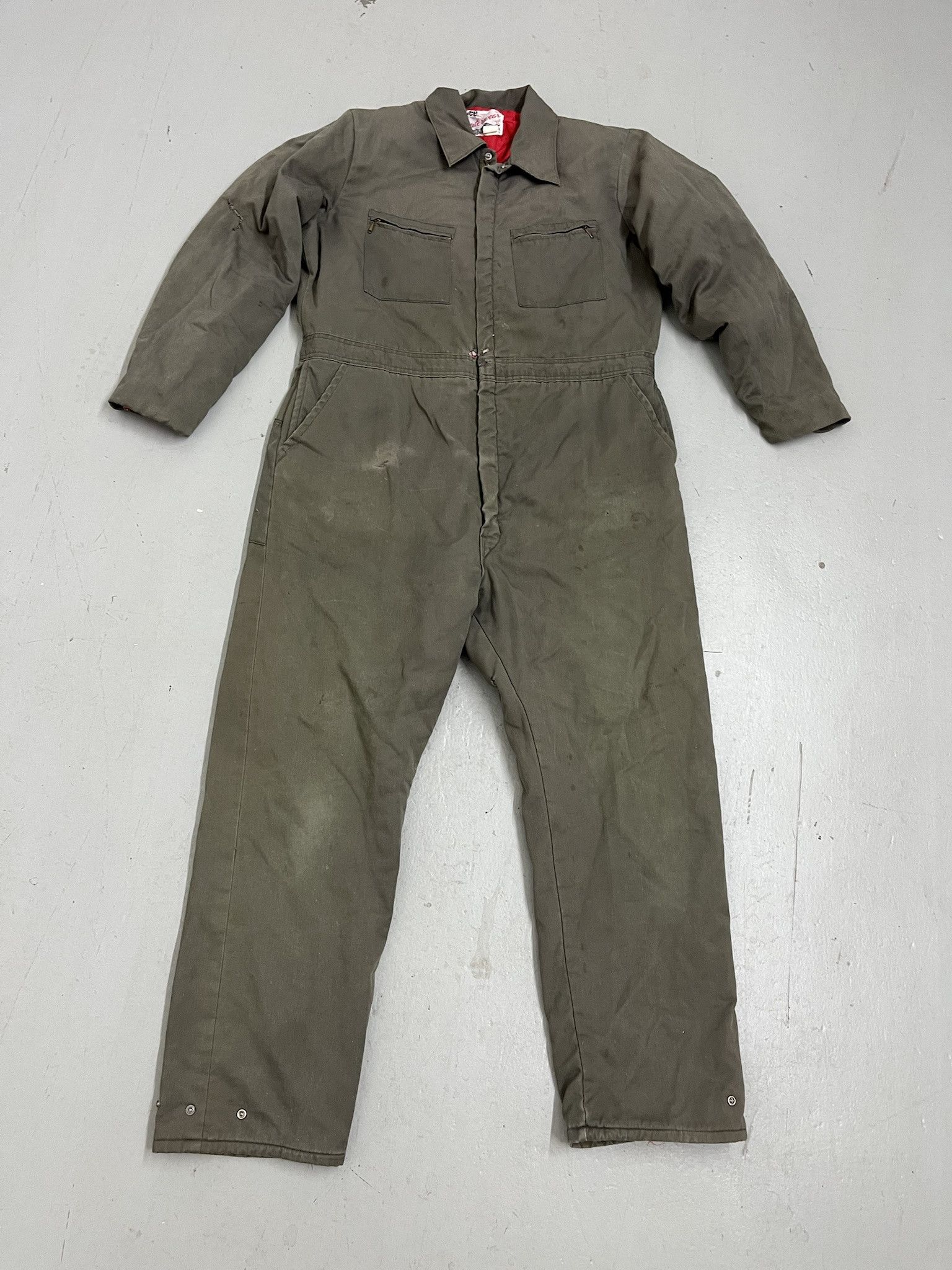 Lee × Vintage Vintage 1970s Lee Quilted Cold Weather Coverall Work Wear Size XL Size US XL / EU 56 / 4 - 1 Thumbnail