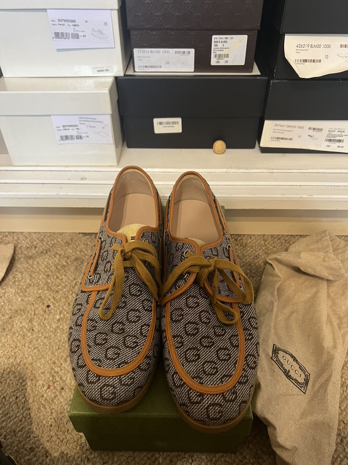 Gucci Gucci GG moccasin Size US 10 / EU 43 - 1 Thumbnail