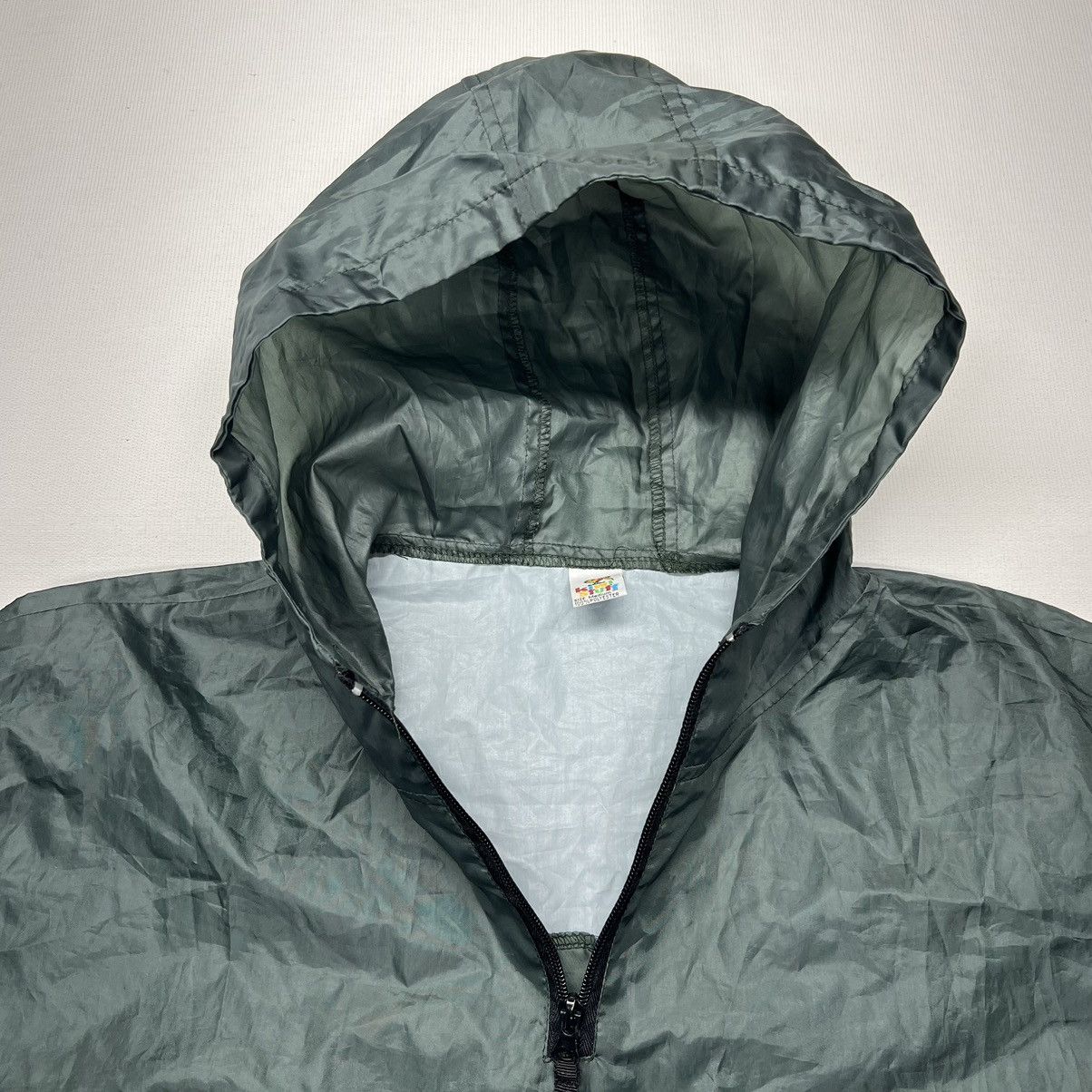 Vintage New Zealand Windbreaker Green 1/4 Zip Hooded Kiwi Stuff Y2K Size US M / EU 48-50 / 2 - 15 Thumbnail