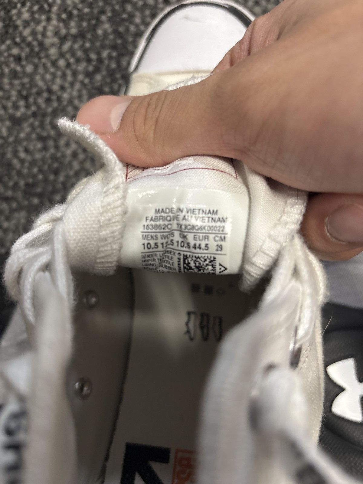 Converse × Nike × Off-White Off-White Chuck Taylor all-star Size US 10.5 / EU 43-44 - 6 Thumbnail