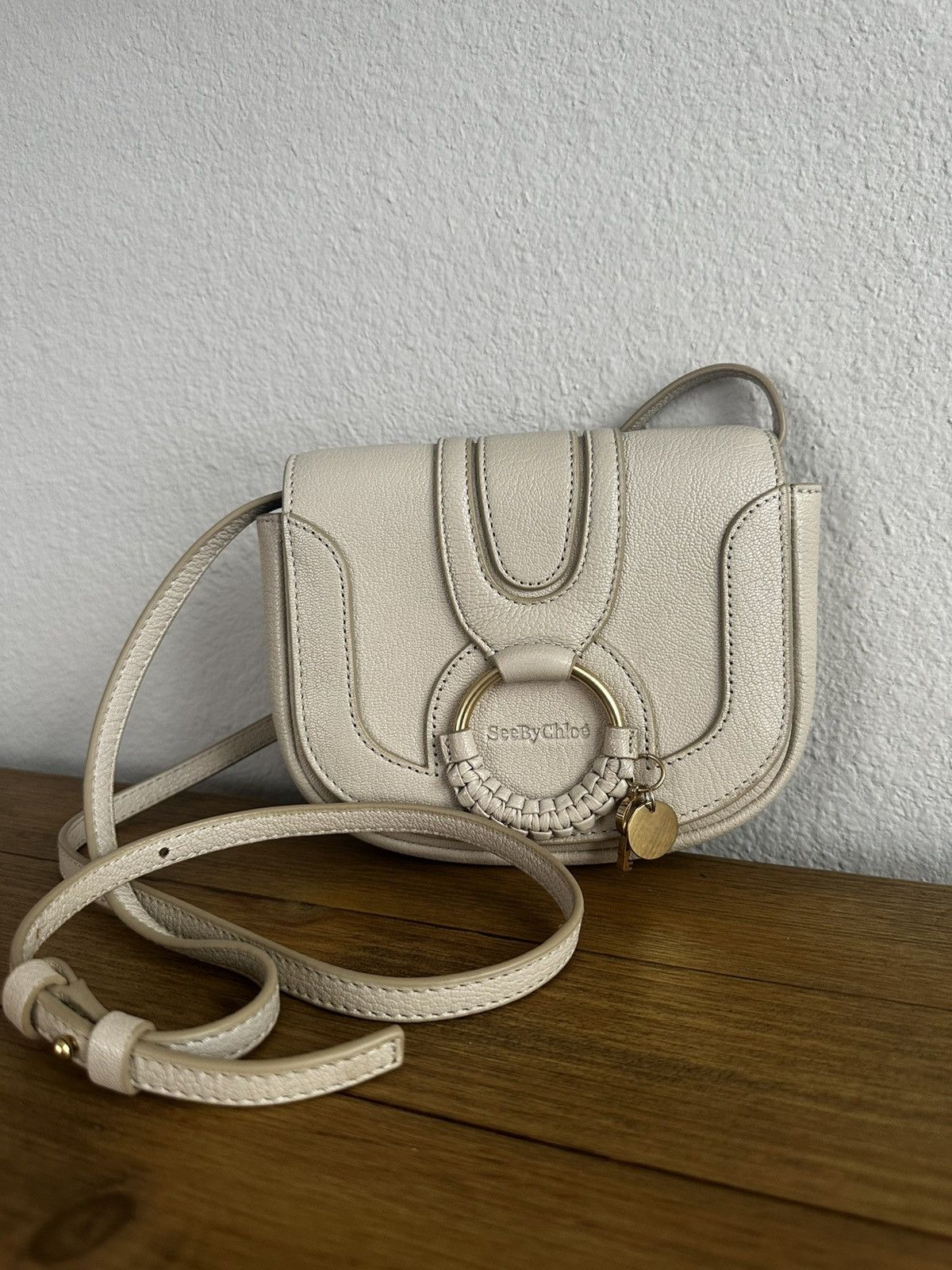 Chloe × See by Chloe See by Chloe Beige Small Hana Crossbody Bag Size ONE SIZE - 2 Thumbnail