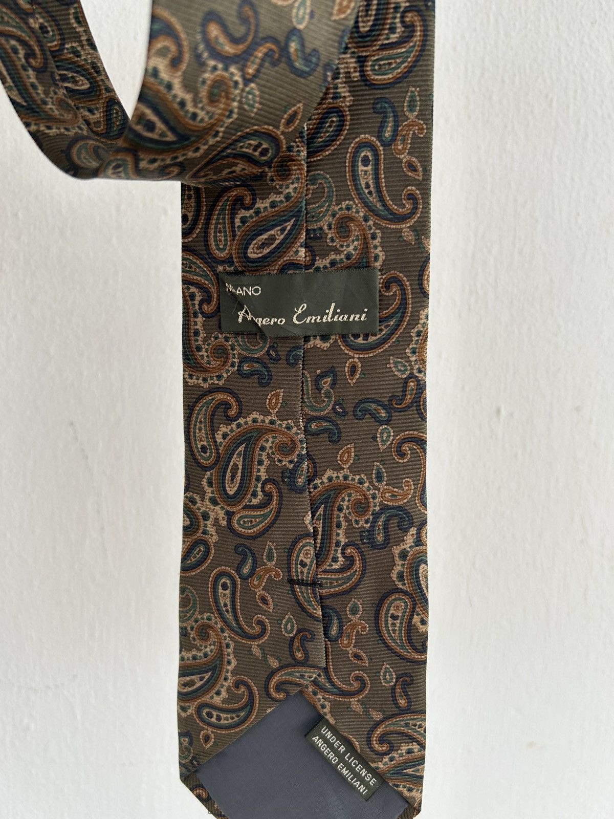 Other Angero Emilliano Paisley Vintage Tie Size ONE SIZE - 5 Thumbnail