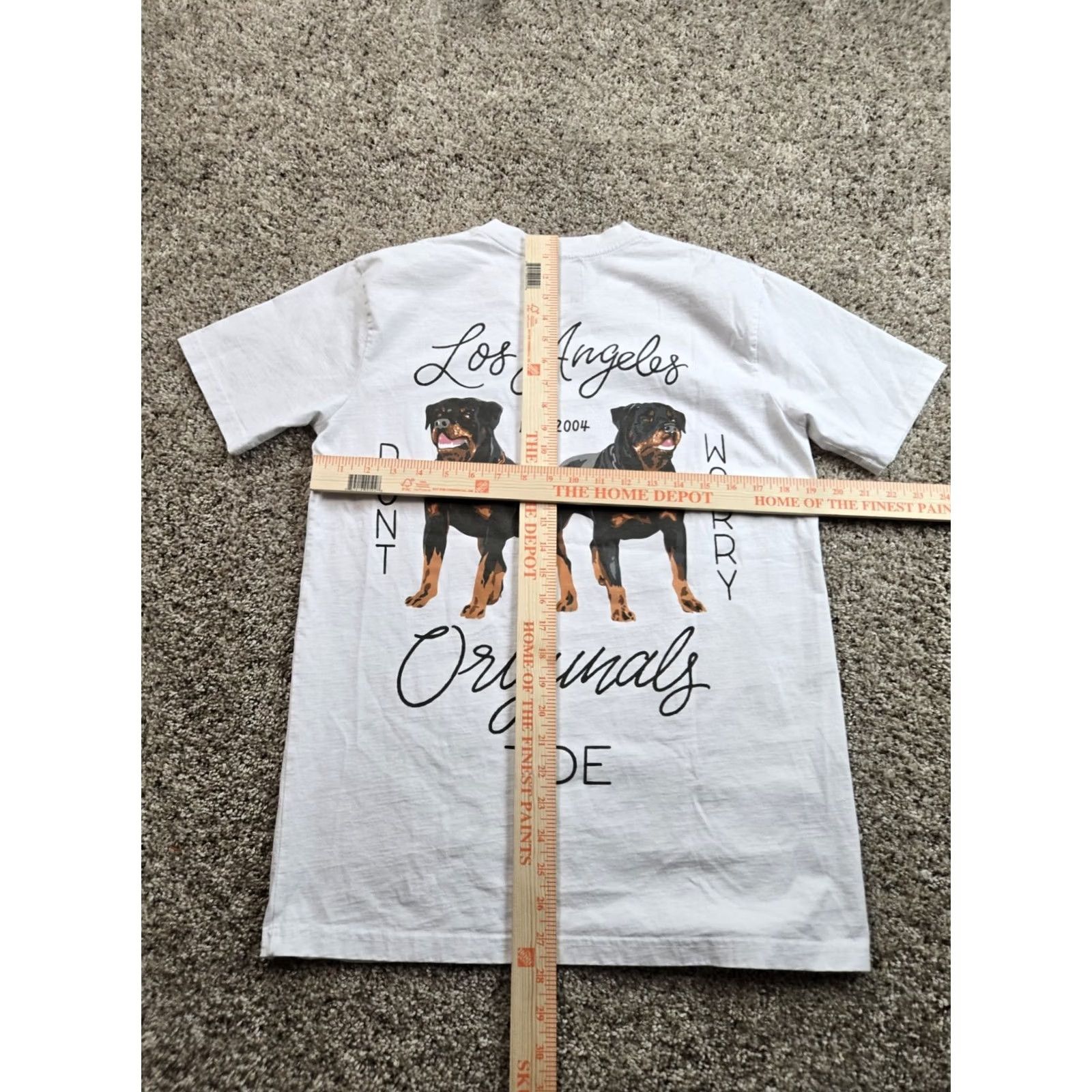 Vintage TDE Shirt Medium Mens White Don’t Worry Crew Neck Short Sleeve Logo Hip Hop Music T-Shirt Size US M / EU 48-50 / 2 - 6 Thumbnail