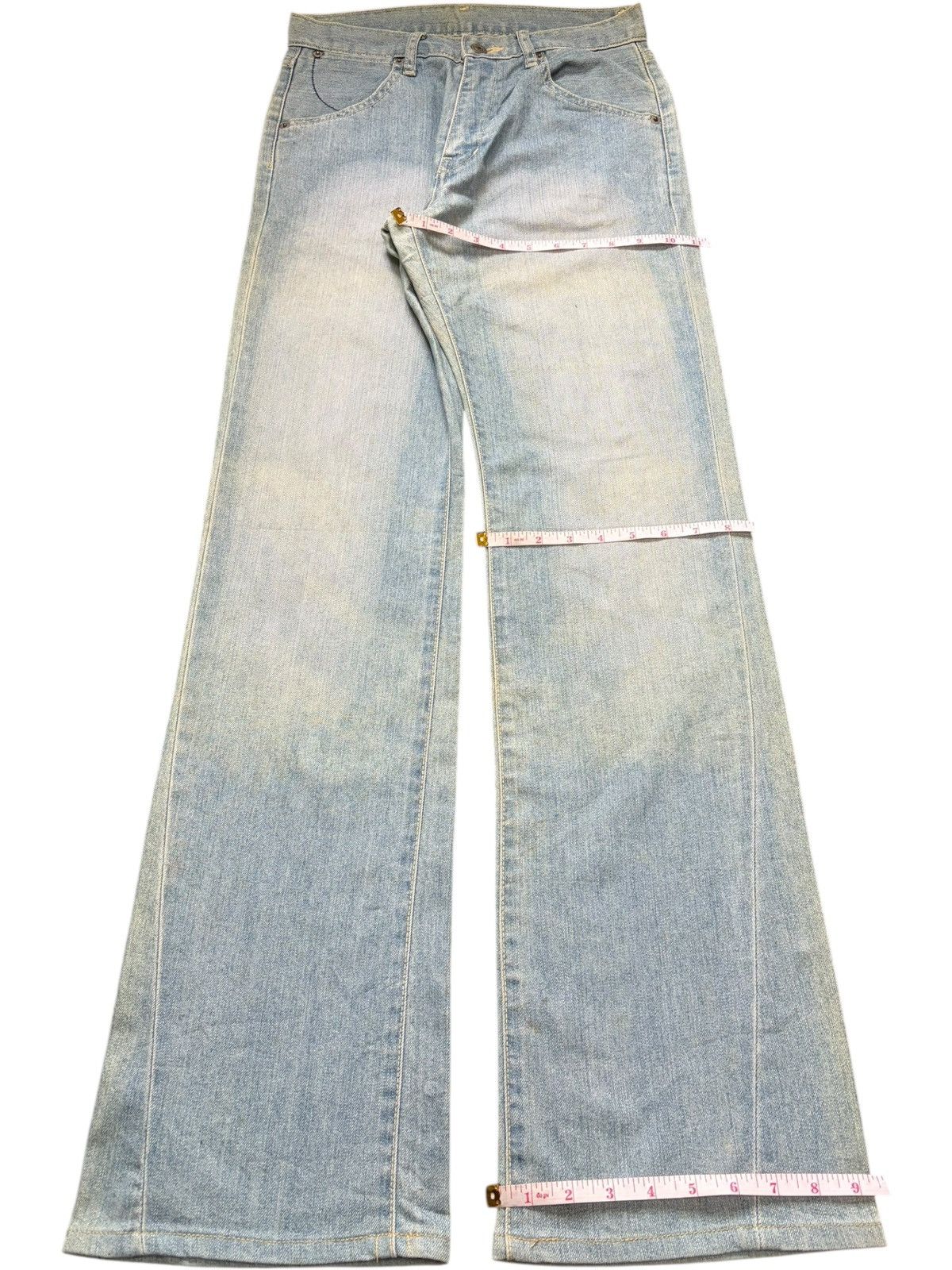 Uniqlo Vintage Japanese Uniqlo Mud Wash Flare Jeans Size US 28 / EU 44 - 8 Thumbnail