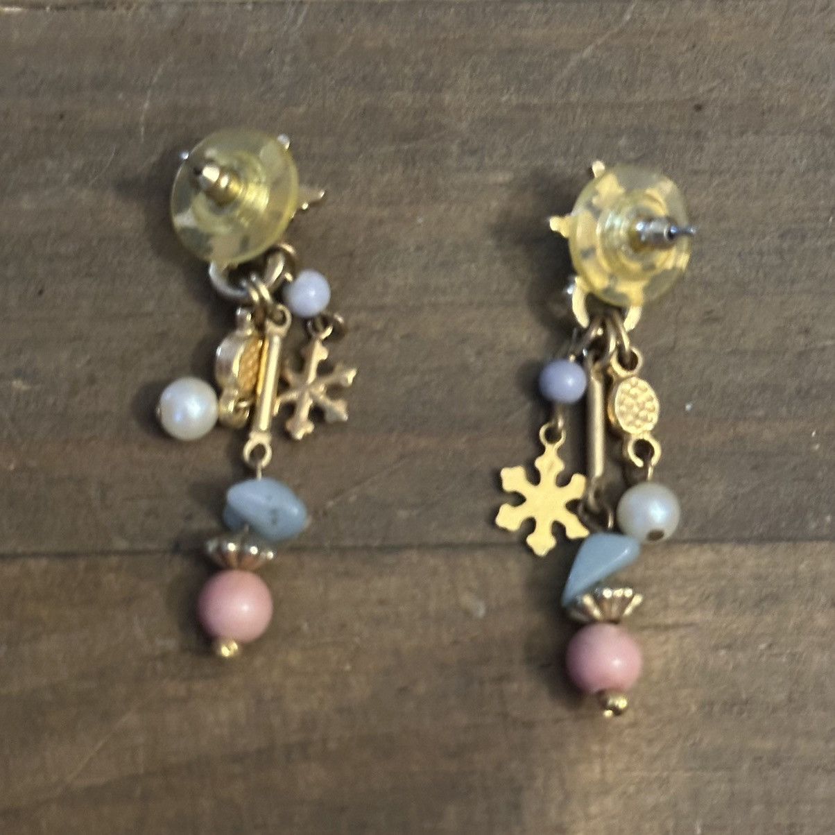 Other Snowflake dangle post earrings Size ONE SIZE - 4 Thumbnail