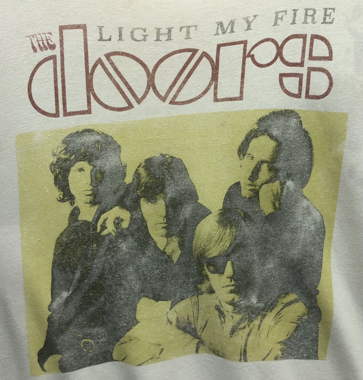 Band Tees Vintage Rock Band The Doors Light My Fire T-Shirt Size US M / EU 48-50 / 2 - 3 Thumbnail