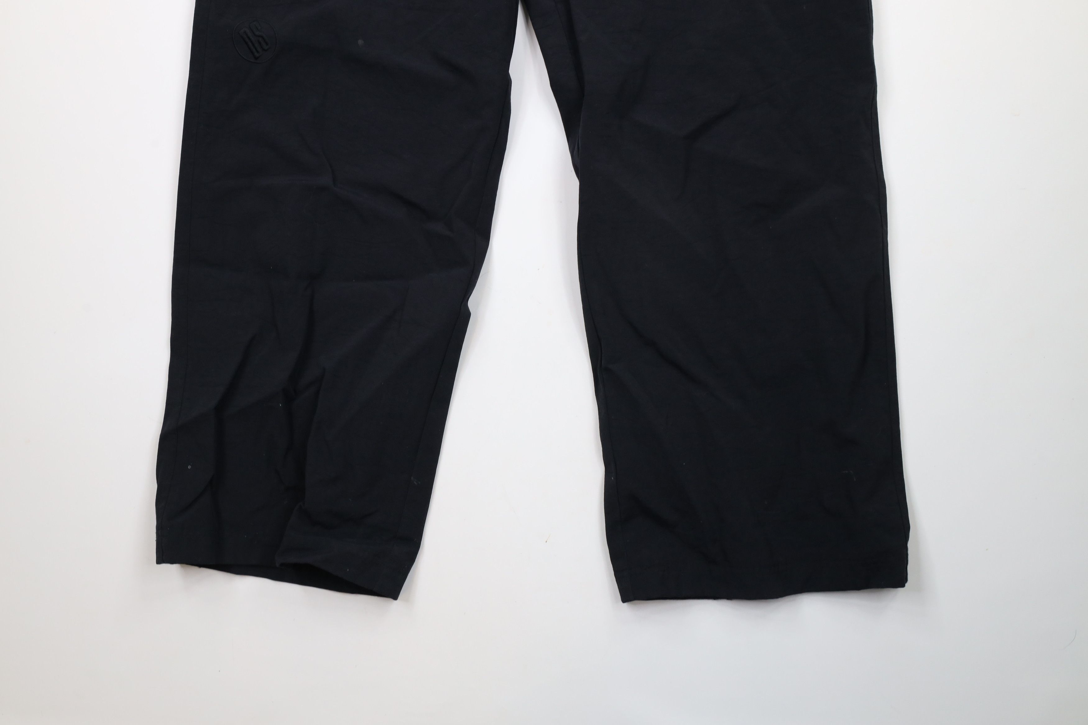 Vintage Vintage 90s Y2K Streetwear Wide Leg Skateboard Pants Black Size US 36 / EU 52 - 4 Thumbnail