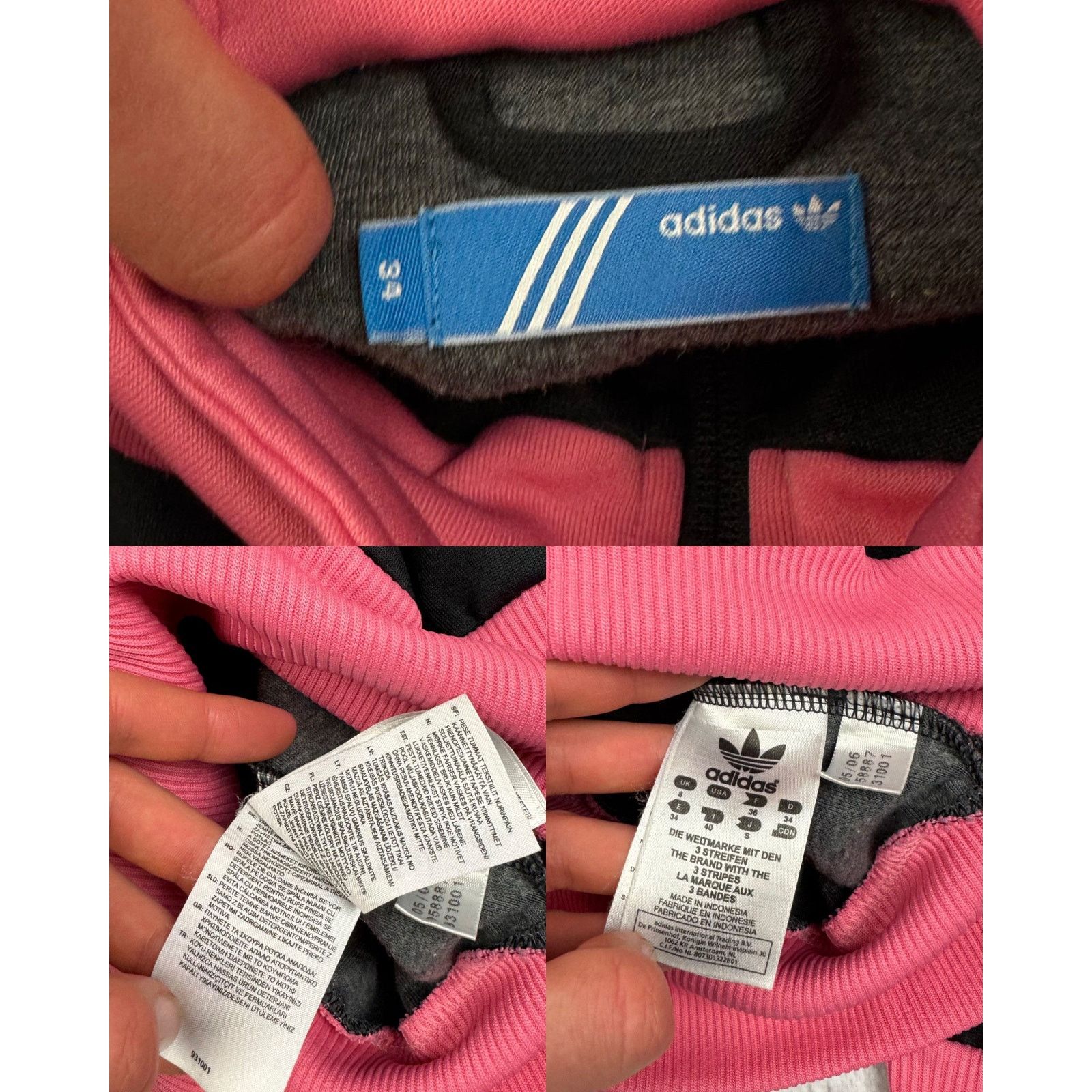 Adidas Adidas Women's 3-Striped Trefoil Logo Full Zip Track Jacket Size XXS / US 00 / IT 34 - 3 Thumbnail