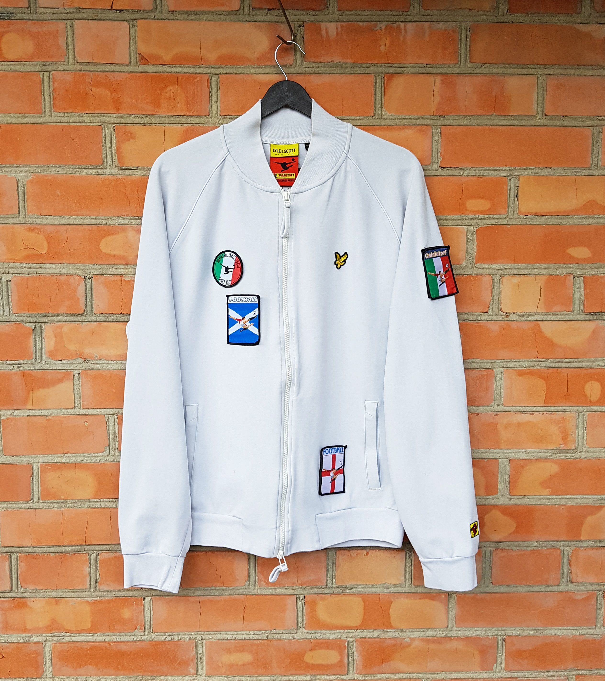 Lyle & Scott RARE Lyle & Scott x Panini Patched Track Top Full Zip Jacket Size US M / EU 48-50 / 2 - 1 Thumbnail