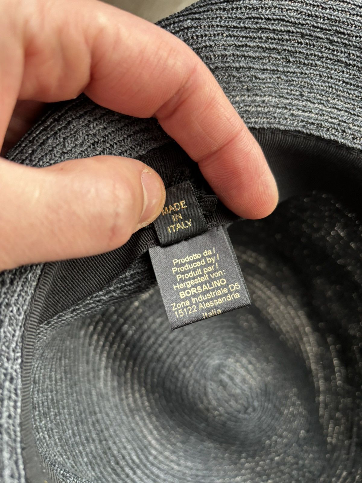 Borsalino Borsalino Fedora Hat 100% Hemp Canapa Made in Italy Size 57 Size ONE SIZE - 17 Thumbnail